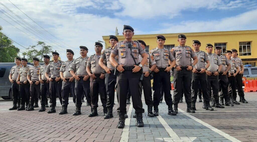 Demo Ojol Guncang Jakarta, Ribuan Aparat Turun Tangan Amankan Monas