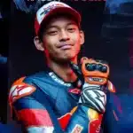 Veda Ega Pratama Cetak Sejarah, Menang Back to Back di Red Bull Rookies Cup 2025