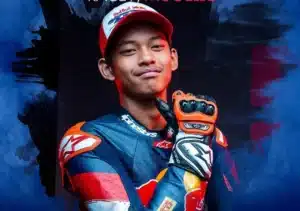 Veda Ega Pratama Cetak Sejarah, Menang Back to Back di Red Bull Rookies Cup 2025
