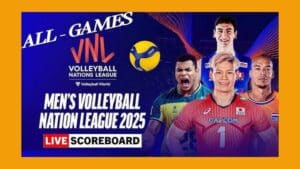 Acara Moji TV Kamis, 26 Juni 2025 Tayangan Men: France vs Japan – Volleyball Nations League hingga Volleyball Nations League