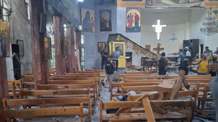 Serangan Bom Bunuh Diri Guncang Gereja di Suriah, 22 Orang Tewas