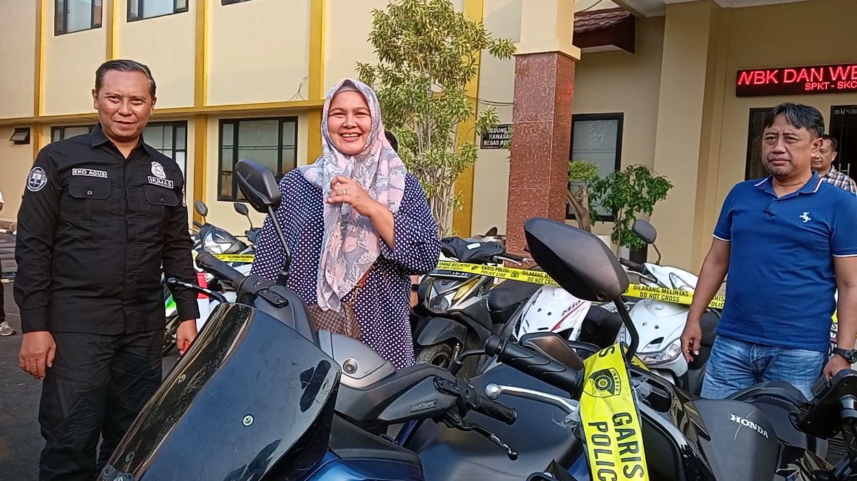 motor hilang ditemukan