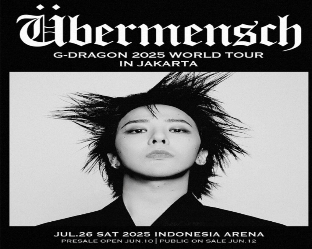 G-Dragon Konser di Jakarta, Inilah Harga Tiket, Link, dan Cara Pembelian