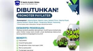 Loker PT MEP: Dibuka Posisi Promoter Paylater, Cek Syarat & Tugasnya di Sini!