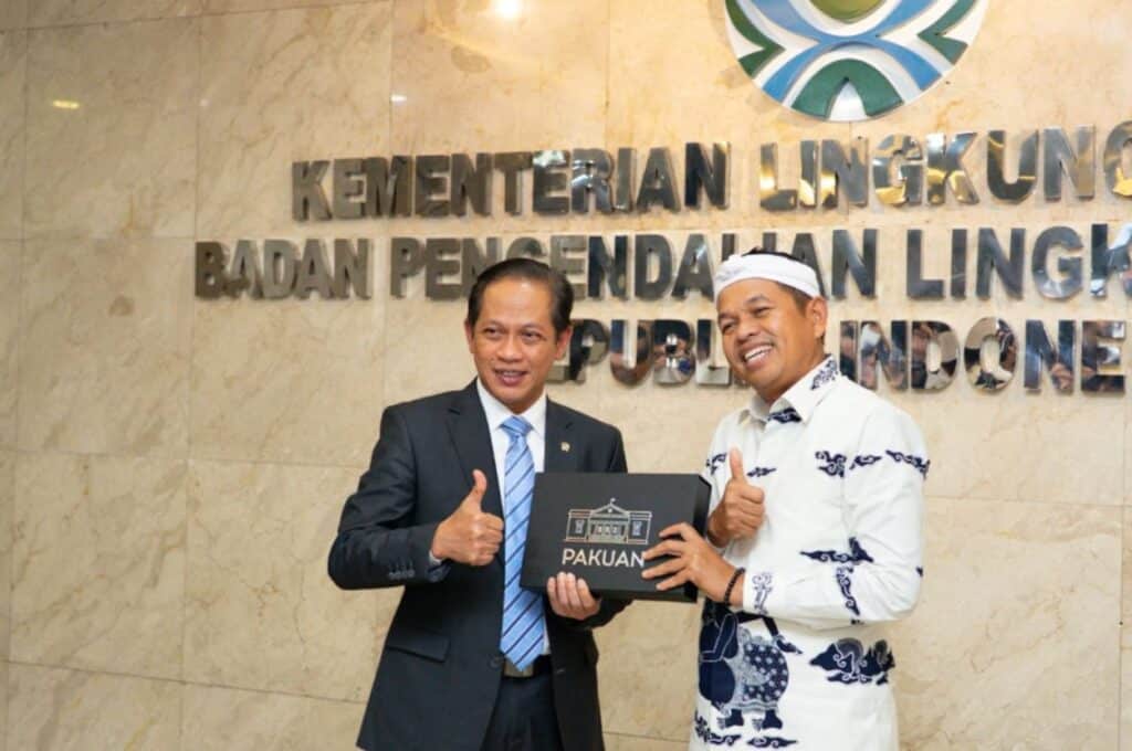 Lingkungan Kritis, Gubernur Jabar dan Menteri LH Bahas Penyelamatan Hulu Ciliwung dan Tambang Ilegal
