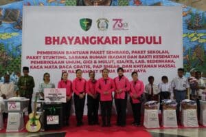 Ketum Bhayangkari Kunjungi Raja Ampat, Salurkan Bantuan hingga Gelar Khitanan Massal dalam Rangka HUT Bhayangkara