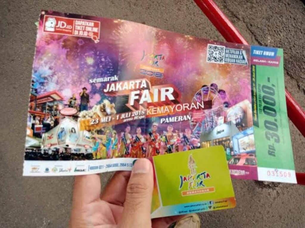 Tiket Gratis Jakarta Fair 2025: Ini Syarat dan Cara Mendapatkannya