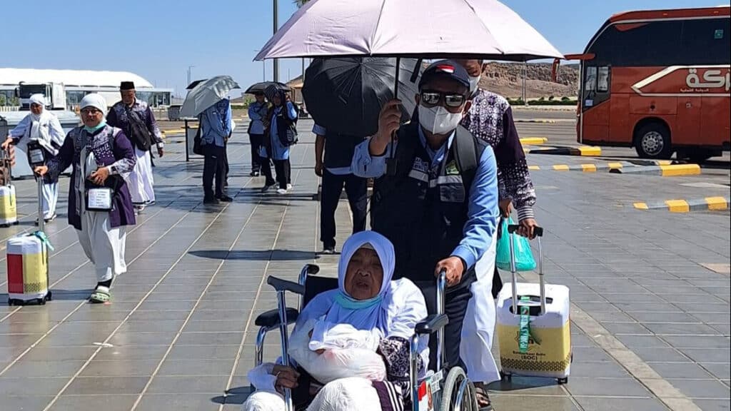 Suhu Ekstrem di Madinah, Kadaker Bandara Ingatkan Jemaah Soal Barang Bawaan