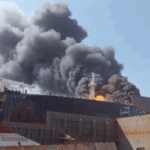 KM Gregorius Barcelona V Terbakar di Perairan Minahasa Utara