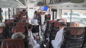 PPIH Arab Saudi Gelar Safari Wukuf untuk Jemaah Haji Lansia dan Disabilitas