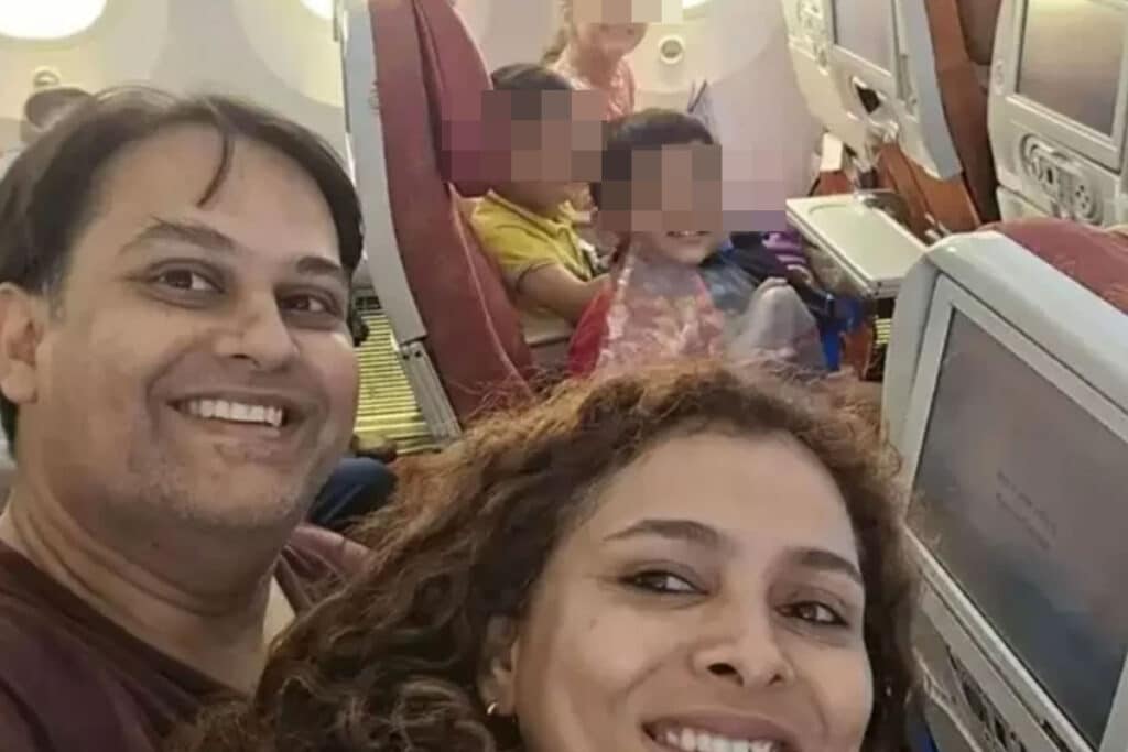 Tragedi Air India, Viral Selfie Keluarga Dokter Korban Kecelakaan