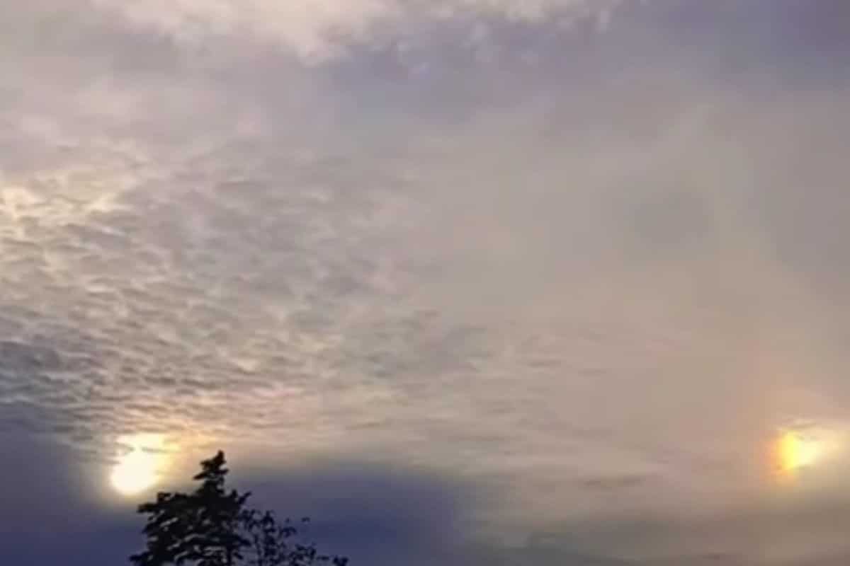 sinar matahari ada dua