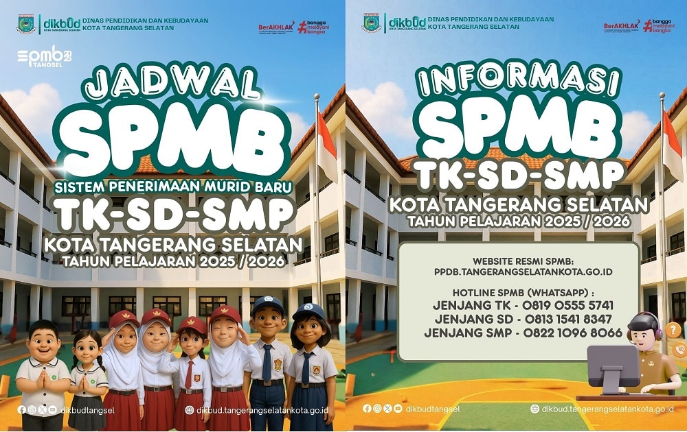 Besok Selasa Pendaftaran SPMB Tangsel Jalur Domisili Dibuka