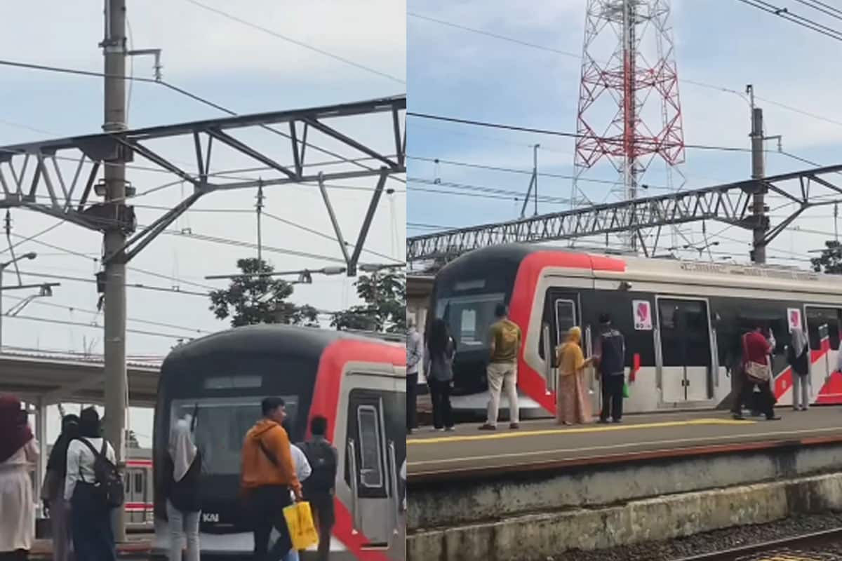tampilan KRL baru