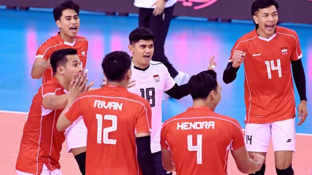 Ajaib! Kalah Dua Set, Indonesia Balik Menang 3-2 Lawan Vietnam