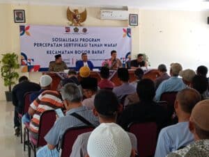 Program Prioritas! BPN Bidik 2.000 Sertifikat Tanah Wakaf di Kota Bogor