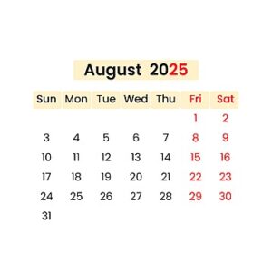 Kalender Jawa Agustus 2025 : Panduan Weton, Hari Baik, dan Konversi Hijriah