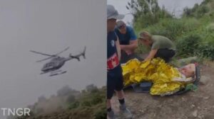 WNA Swiss Benedikt Emmenegger Selamat Usai Jatuh di Gunung Rinjani NTB