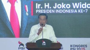 Jokowi : Saya Dukung Penuh dan Bekerja Keras untuk PSI