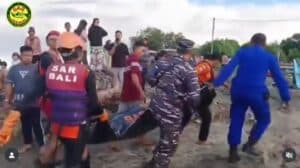 Tim SAR Gabungan Evakuasi Dua Jenazah Korban Tenggelamnya KMP Tunu Pratama Jaya, Tepat di Pencarian Hari ke-8