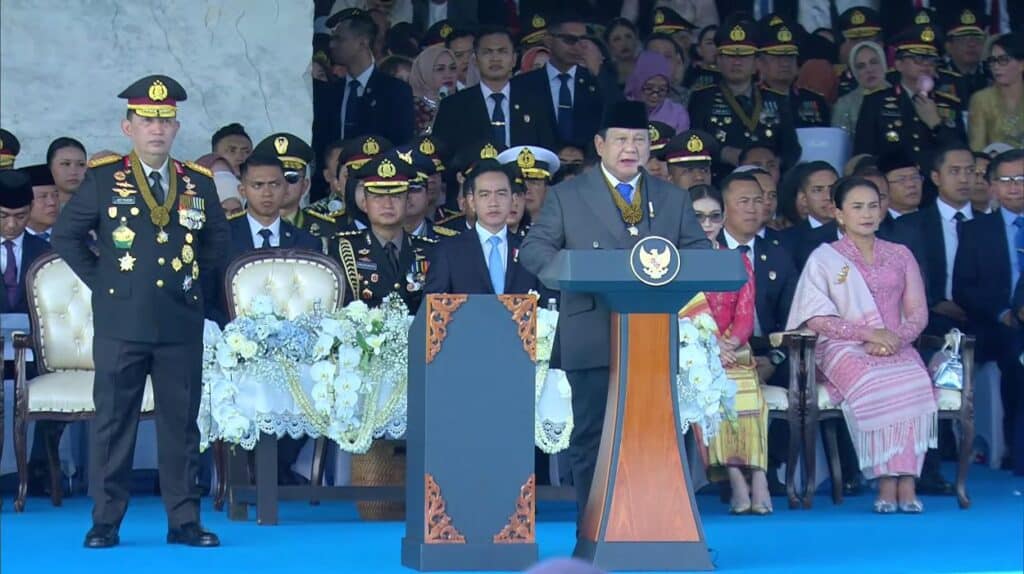 Presiden Prabowo: Terima Kasih Polri, Dirgahayu ke-79, Garda Terdepan Keamanan Bangsa