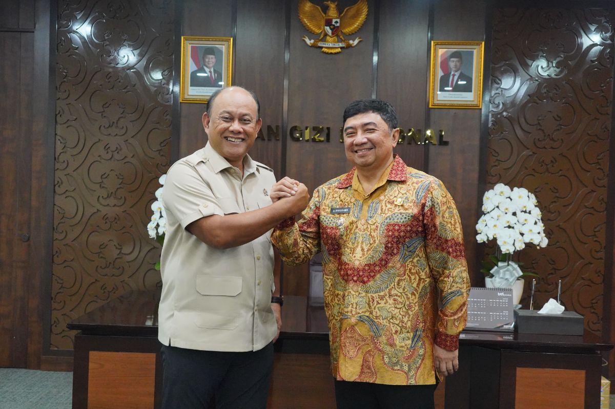 Bupati Garut di kantor BGN Jakarta