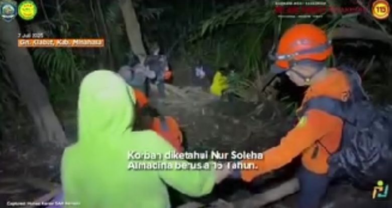 Tim Sar di Gunung Klabat