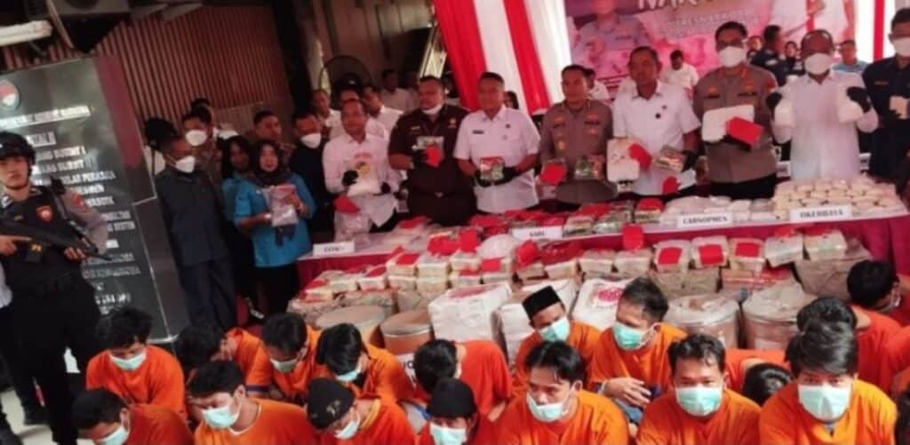 Polda Jatim Musnahkan Puluhan Kilogram Narkoba: Selamatkan 1,2 Juta Jiwa dari Jerat Narkoba