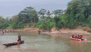 Remaja Tenggelam di Sungai Cijolang Kota Banjar, BPBD Ciamis Bantu Pencarian