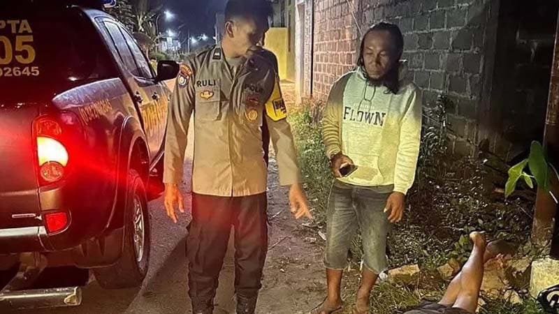 Diduga Ngebut di Jalan Persawahan Pemuda Wlingi Menabrak Pembatas Jalan Nyawanya Melayang