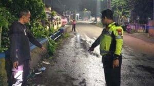 Kecelakaan Tragis Jember, Dua Pemuda Mabuk Naik Motor Terjebur Sungai, Seorang Tewas