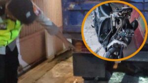 Emak-emak Gampengrejo Kediri Tewas Dihantam Truk yang Mundur Setelah Gagal Menanjak