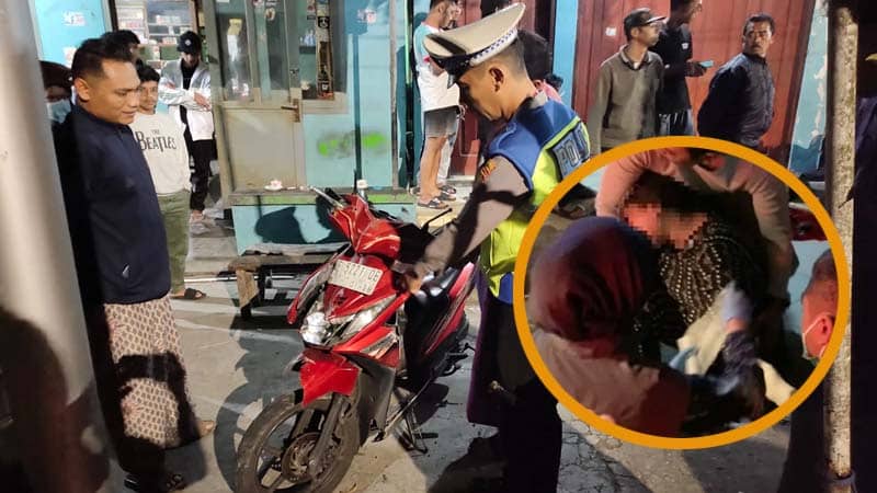 Kecelakaan Megerikan Magetan: Emak-emak Bonceng 3 Anaknya di Bawah Umur dan Balita Tabrak Rumah 1 Tewas