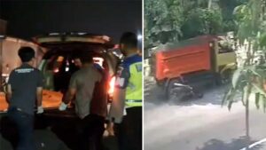 Dua Pemotor Tewas di Tuban dan Madiun, akibat Tabrak Mobil Parkir dan Terlindas Dump Truk di Tengah Jalan