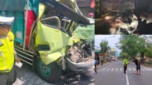 Kecelakaan Mengerikan Sidoarjo: Empat Nyawa Melayang Dua Terlindas Truk hingga Tabrak Truk Parkir