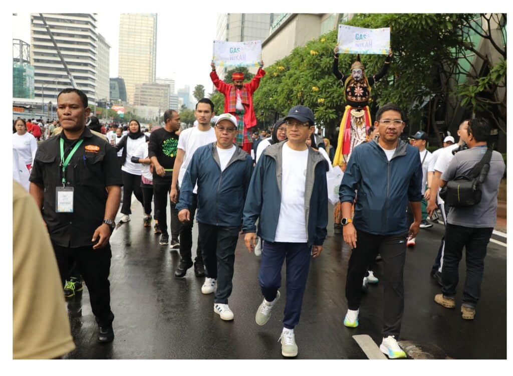 Viral di CFD Jakarta, Kemenag Ajak Masyarakat Catat Nikah secara Resmi