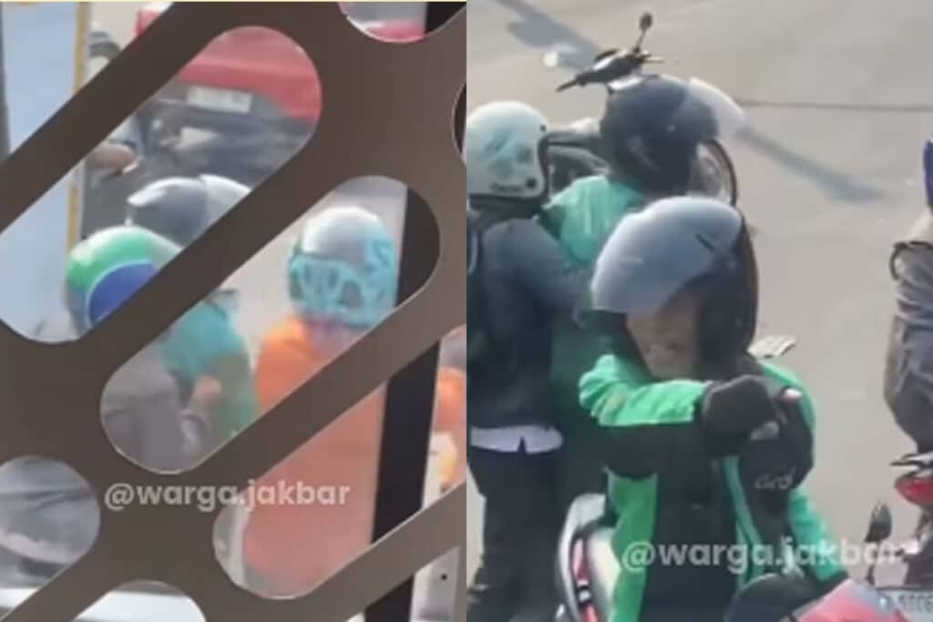Viral Oknum Driver Ojek Online Pukul Sopir Transjakarta, Kini Berakhir Damai