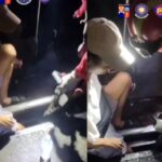 pria terjepit rel kereta