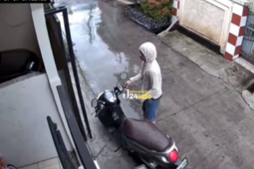 Gegara Lupa Matikan Mesin, Sepeda Motor Warga Jakarta Utara Digasak Maling Siang Hari