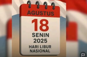 Pemerintah Tetapkan 18 Agustus 2025 Cuti Bersama Nasional, Libur Panjang 3 Hari
