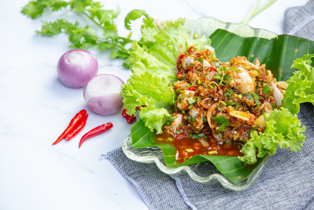 karedok sayuran mentah