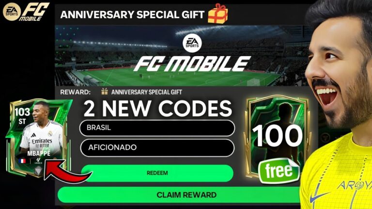 Kode Redeem FC Mobile 1 Juni 2026 Resmi Dirilis, Pemain Berpeluang Dapat Gems dan Kartu Langka 4 Kode Redeem FC Mobile 22 Agustus 2025: Cara Klaim dan Hadiah Gratis dari EA Sports
