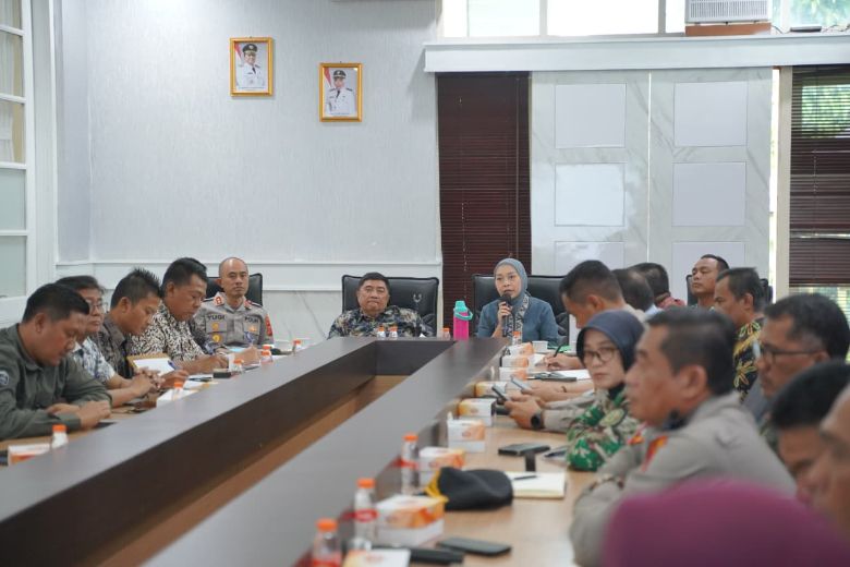 Rakor penataan PKL di kawasan Bunderan Suci