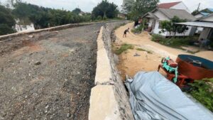 Proyek Jembatan Cemara Ujung–Sungai Andai Mangkrak, PUPR Janji Rampung 2026