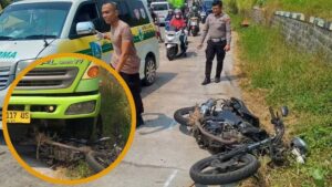 Kurang Hati-hati Gagal Menyalip dari Kiri, Pemuda Nganjuk Tewas Tertabrak Truk Tronton di Jombang