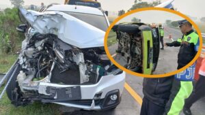 Laka Mengerikan Tol Jombang, Emak Pasuruan Tewas Ditabrak Mobil lain, Saat Menyelamatkan Diri