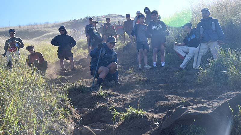 Siap Naik Gunung Penanggungan Mojokerto Alternatif Gelar Upacara 17 Agustus 2025 HUT RI ke-80 2 penanggungan