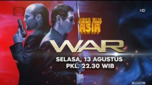 Acara Indosiar Rabu, 13 Agustus 2025 ada Mega Film Asia : War hingga Kisah Nyata Ada Awan Hitam Mengelilingi Pernikahanku
