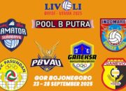 Live Moji TV dari GOR Bojonegoro Livoli Divisi Utama 2025 Putra Hari ini dan UEFA Europa League – Nice vs Roma