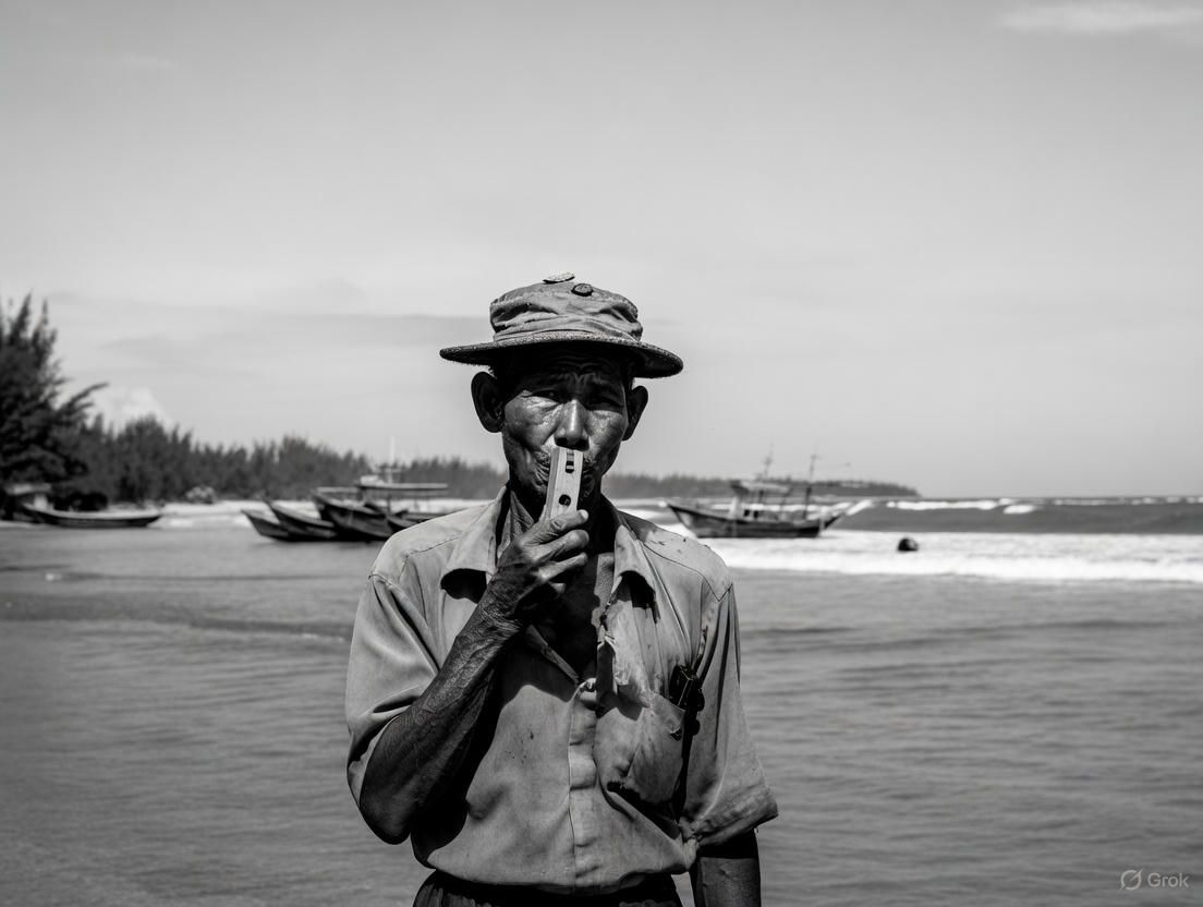 nelayan panggil ikan
